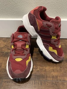 ADIDAS Yung-96 DB2795 Sneakers Junior Casual Borgogna Giovanile Taglia 4 - Foto 1 di 9