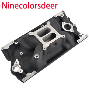 Colector de admisión de aluminio de doble plano para Chevy 5,0/5,7 L Vortec BK - Imagen 1 de 9