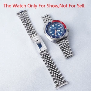 22 mm hohl gebogenes Uhrenarmband Jubiläumsarmband für Seiko Prospex PADI Schildkröte - Bild 1 von 7