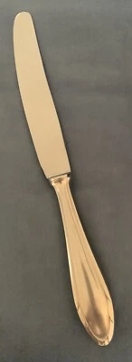 "Cuchillo de cena vintage Hoffritz Alemania patrón MARDI GRAS acero inoxidable 9-1/8""" Foto 1 de 2