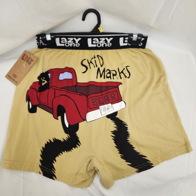 LazyOne Funny Animal Boxers, Skid Marks, Humorous Underwear, Gag Gifts for  Men (Xlarge)