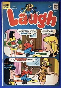 Laugh Comics #215 (1969) “Archie Series” - Edad de Plata - Bien+ - Imagen 1 de 10