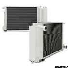 45MM ALUMINIUM ALLOY RADIATOR RAD FOR BMW 3 5 SERIES E30 E36 E34 318i 320i 325i