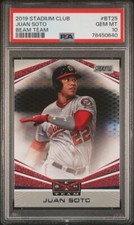 JUAN SOTO 2019 Stadium Club Beam Team #BT25 PSA 10 GEM MINT