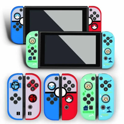For Nintendo Switch Joy-Con Controller Cover Thumbstick Caps Soft Silicone Case - Image 1 of 4