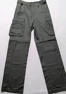 Boy Scouts of America Pants Men's Adjustable Reg BSA Offic. Convertible Green - Picture 1 of 10