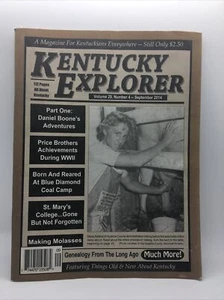 Kentucky Explorer Magazine Issues Genealogy History Stories Pictures Sept 2014 - Imagen 1 de 4