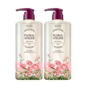 ON THE BODY Floral Atelier Grace Duschgel Rosa Pfingstrose Duft, 1L (33,81oz)x2ea Kor - Bild 1 von 9