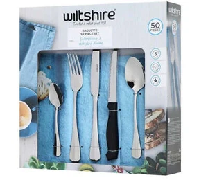 Wiltshire Baguette 50 Piece Cutlery Set - Picture 1 of 3
