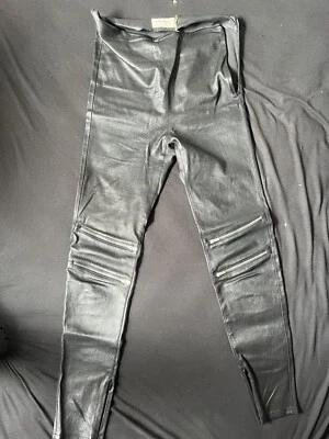 Leggings de couro Saint Laurent - Imagem 1 de 4