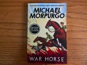 SIGNED War Horse by Michael Morpurgo pb children's fiction - Bild 1 von 2