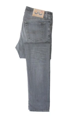 Jacob Cohen Grey Bard Button Fly Jeans 32725 Foto 1 de 4