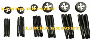26 TPI TAPS & DIES KIT 1/4" to 11/16" - HIGH CARBON STEEL - BSB 9 Dies 27 Taps - Picture 1 of 1