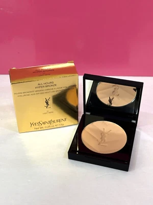 Yves Saint Laurent All Hours Hyper Bronze Bronzing Powder NIB - 01 Light Sepia - Image 1 of 4