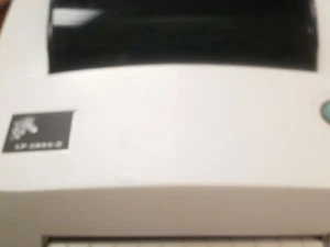 Zebra- LP-2844Z Barcode Label Thermal Printer MFG. 3/2007 - Picture 1 of 1