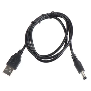 USB Charger power Cable to DC 5.5*2.5mm plug jack USB Power Cable^GA - Afbeelding 1 van 12