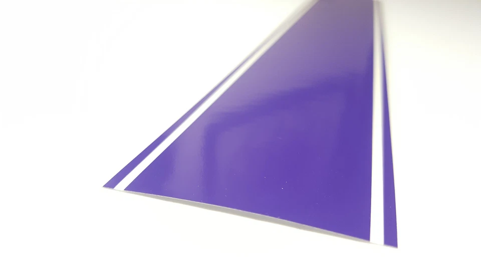 Calcomanías adhesivas de vinilo a rayas de carreras de 6" x 144" *18 COLORES* rayas Foto 1 de 2