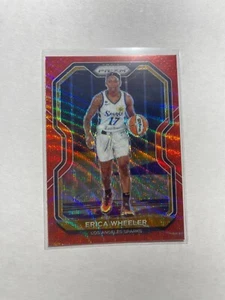 Tarjeta Prizm 2021 WNBA Panini Prizm ERICA WHEELER Ruby Wave - Imagen 1 de 1