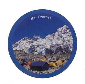 Magnet aimant Mt Everest camp base montagnes himalaya Nepal Tibet 73 MM 5395 - Imagen 1 de 1
