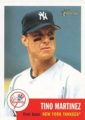 TINO MARTINEZ 2002 TOPPS HERITAGE #77 - Image 1 of 2