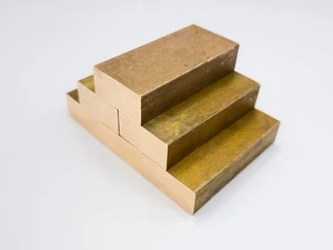 Bronce en lingotes de 250 g cada uno. Bronce al estaño CuSn8 CW453K - Bild 1 von 2