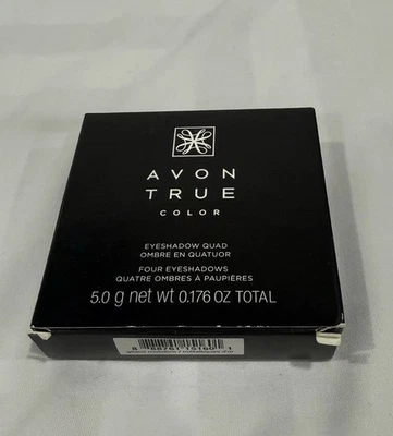 Avon - True Color Eyeshadow Quad - "Gilded Metallics" - New in Box Discontinued - Image 1 of 3