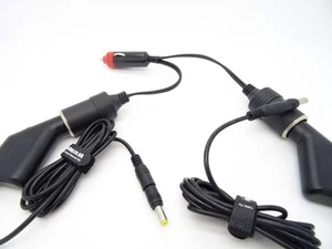 9V Dual Twin Screen Car Charger For Coby CA 703 T Portable DVD Player UK SELLER - Picture 1 of 6