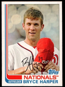 2013 Topps Archives - Bryce Harper #100 Washington Nationals B22:68 - Picture 1 of 2