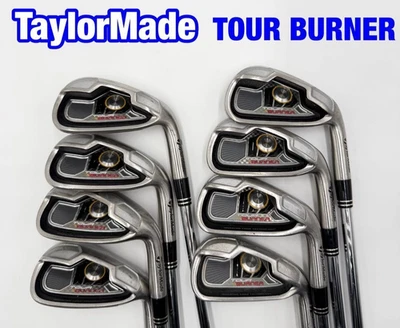 TaylorMade TOUR BURNER 8pcs 5-Pw-Aw-Sw Flex R N.S.PRO 950GH - Image 1 of 4
