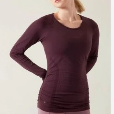 Camisa manga larga sin costuras Athleta Speedlight talla S Foto 1 de 4