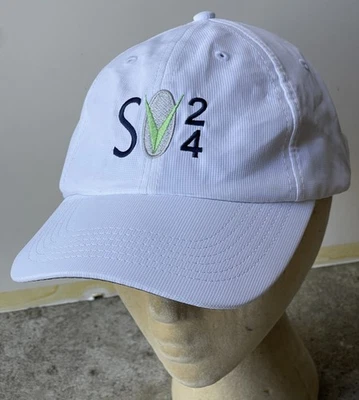 Gorra Allen & Company Sun Valley Idaho 2024 blanca con tirantes Foto 1 de 4