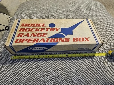 Vintage Model Rocketry Range Operations Box- See Pictures- NO EXPLOSIVES - Image 1 of 4