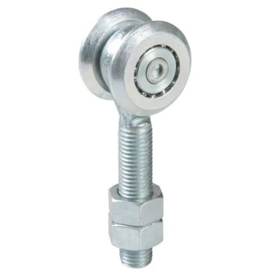 CARRELLO FISSO 2 CUSCINETTI 24MM RUOTE X PORTONI SCORREVOLI - Immagine 1 di 2