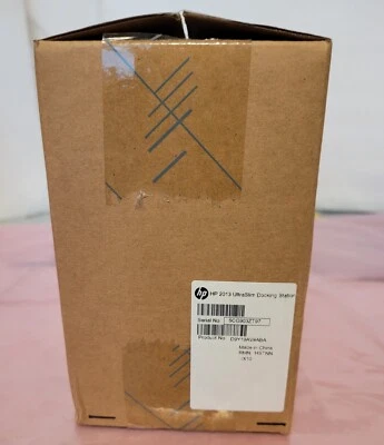 Estación de acoplamiento HP Ultraslim D9Y19AV#ABA 2013 NUEVA caja abierta con adaptador reemplazado Foto 1 de 4