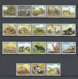 BOTSWANA 1992 SG 738/755 USED - Picture 1 of 1