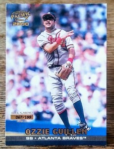 RARE 2000 PACIFIC GOLD PARALLEL CARD #36 OZZIE GUILLEN SERIAL NUMBERED 067/199 