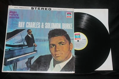 Ray Charles & Solomon Burke "Blues Before Sunrise" LP 1964 1st Press Shrink VG+ - Image 1 of 4