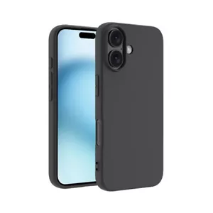 iPhone 16 Plus Slim Gel Case - Black - Picture 1 of 1
