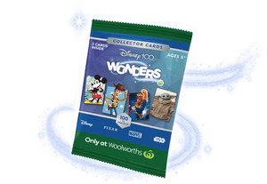 Woolworths Wonders Disney 100 Collector Cards 2023 ** Free Postage