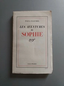 Paul Claudel - Les aventures de Sophie - Signed Signé - 1st edition - Picture 1 of 6