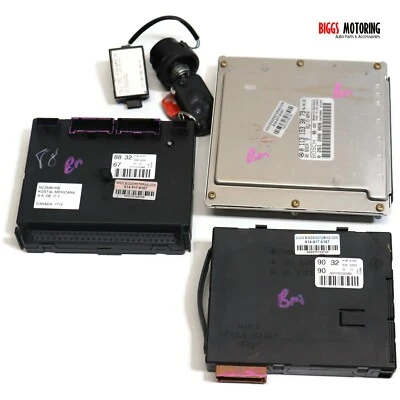 Juego de llaves de ordenador motor ECU 2001-2002 MERCEDES-BENZ ML320 W163 163 545 40 32 Foto 1 de 4