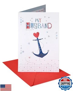 American Greetings Valentines Day Card for Husband (Respect and Adore) - Picture 1 of 5