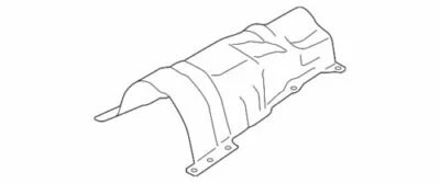 OEM NEW Ford Genuine 2013-2019 Escape MKC Heat Shield CV6Z-5811434-B - Image 1 of 3