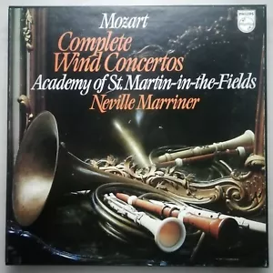Philips 4 LP box 6707 020: Mozart - Complete Wind Concertos / Marriner / ASMF - Picture 1 of 4
