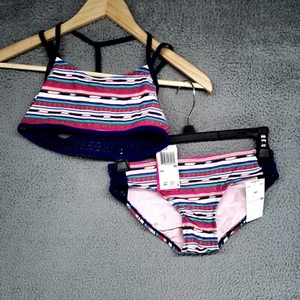 GOSSIP GIRL Girls Sz 10 Fashion Swimsuit 2 piece Bikini Aztec NWT - Picture 1 of 20