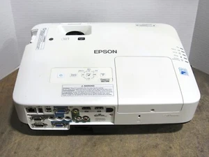 Tested Epson PowerLite 1975W 3LCD WXGA Projector 5000 Lumens w/ 1780 Lamp Hours - Picture 1 of 15