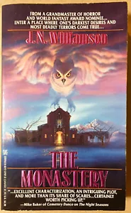 SALE! Williamson, J.N., THE MONASTERY, Zebra Horror, 1st Printing July 1992 - Picture 1 of 3