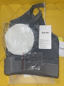 Momcozy Ultra Soft  Maternity Nursing Bra - Grey Size XL - Picture 1 of 4