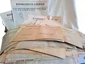 Lotto Vecchi Giornali Seconda guerra mondiale Risorgimento Liberale 1944/1945 - Bild 1 von 3