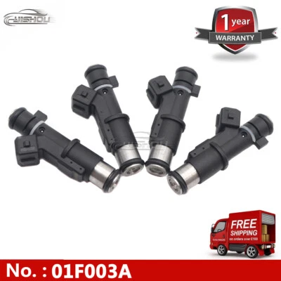 4 件 01F003A 全新燃油喷射器 适用于标致 206 307 406 407 607 Expert Citroen C5 — 第 1/4 张图片